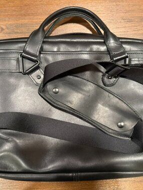 Watermark Executive Leather Laptop Briefcase